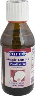 Care Otc Medicines Cough & Cold Simple Linctus Paediatric 200Ml
