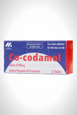 Co-codamol 8mg/500mg Tablets | Pharmacy Online