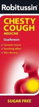 ROBITUSSIN oral solution chesty cough 100mg/5ml 250ml
