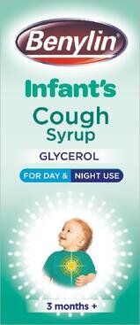 benylin childrens infant's cough syrup 125ml