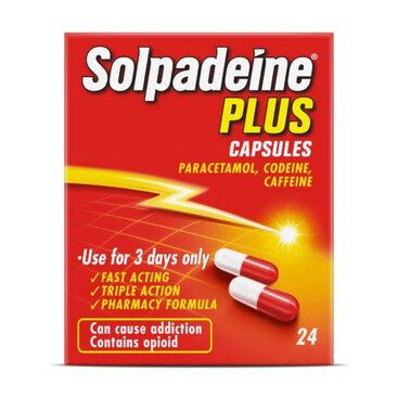 Solpadeine Plus - 24 Capsules