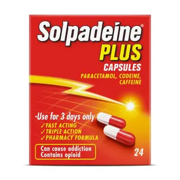 Solpadeine Plus - 24 Capsules
