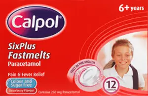 CALPOL fast melts 6+ tablets 250mg 12