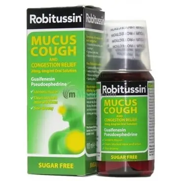 Robitussin Mucus Cough and Congestion Relief - 100ml