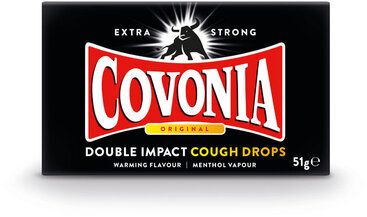 COVONIA double impact cough drops original 51g