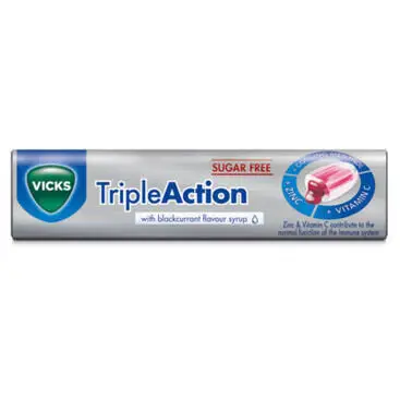 VICKS throat sweets triple action 12