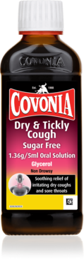 COVONIA oral solution dry & tickly s/f 150ml