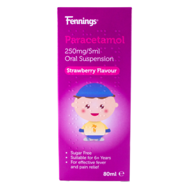FENNINGS paediatric oral suspension 250mg/5ml 80ml
