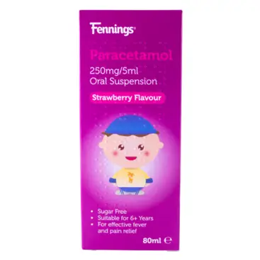 FENNINGS paediatric oral suspension 250mg/5ml 80ml