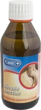 CARE OTC medicines cough & cold simple linctus adult 200ml