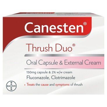 Canesten Thrush Duo Oral Capsule & External Cream