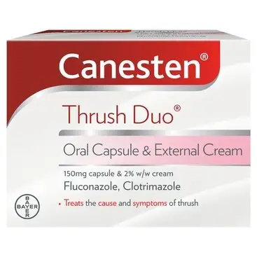Canesten Thrush Duo Oral Capsule & External Cream