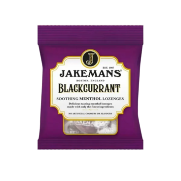 Jakemans Menthol Lozenges Blackcurrant 73g | PharmacyOnline | Pharmacy ...