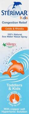 STERIMAR congestion relief kids hypertonic nasal spray 50ml