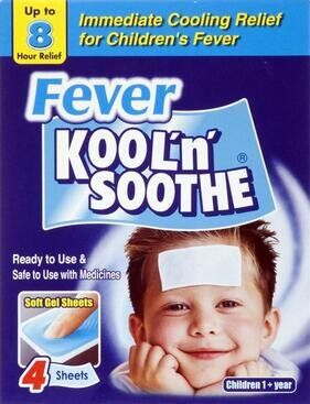 KOOL 'N' SOOTHE cooling strip sachets kids multipack  4