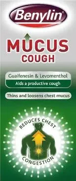BENYLIN mucus cough syrup 100mg/1.1mg 150ml
