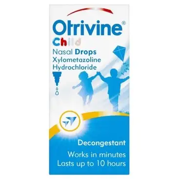 OTRIVINE nasal drops child 0.05% 10ml