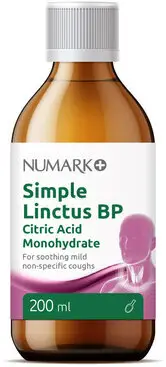 NUMARK OTC medicines coughs simple linctus 200ml