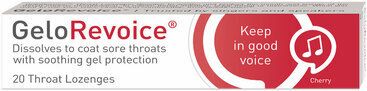 GELOREVOICE throat lozenges cherry  20