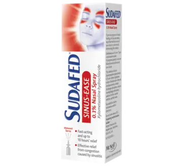 sudafed sinus ease nasal spray 0.14ml 15ml