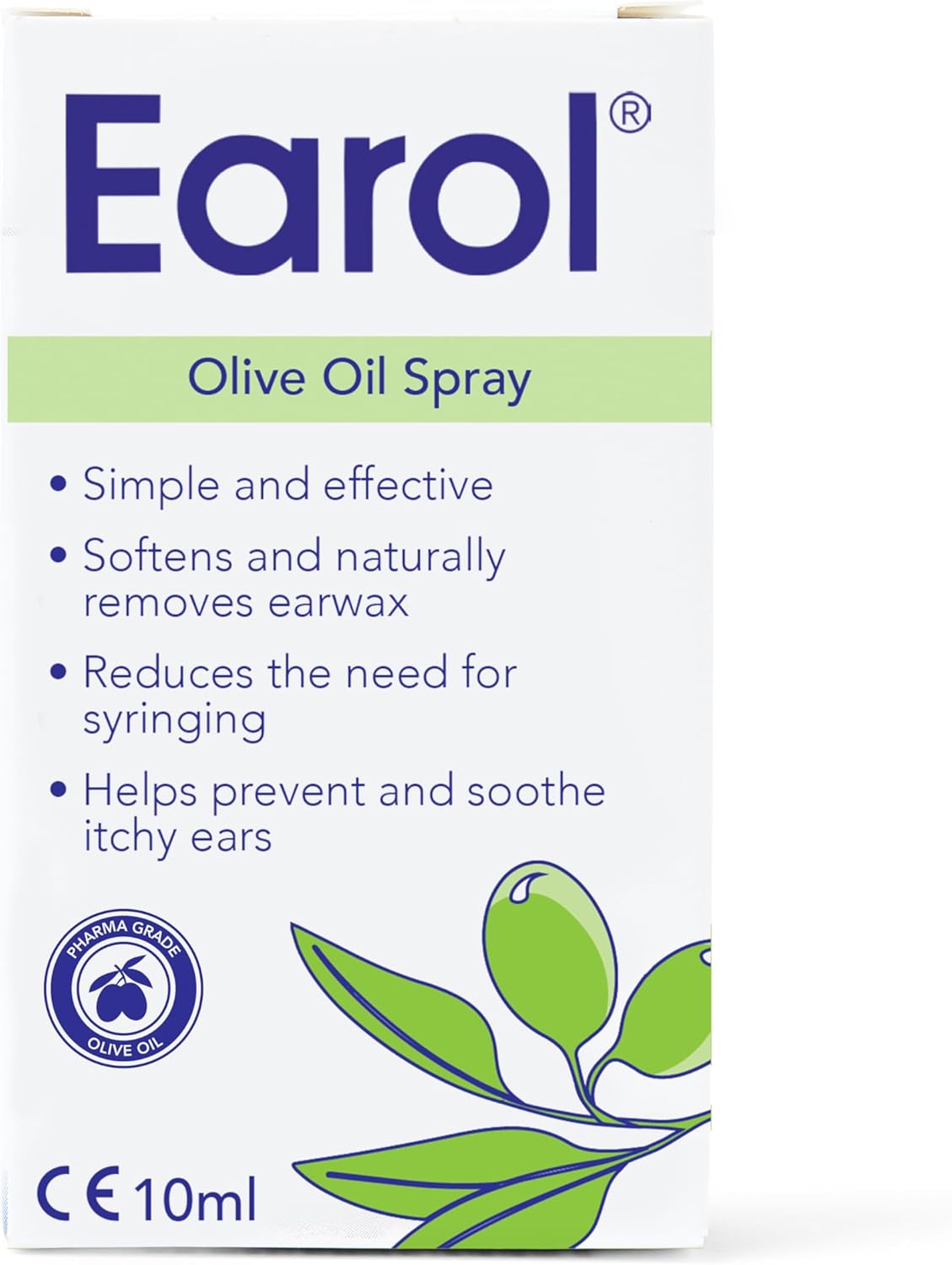 EAROL Ear Wax Remover Olive Oil Spray 10ml