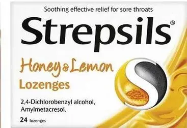 STREPSILS lozenge honey & lemon 0.6mg/1.2mg 24