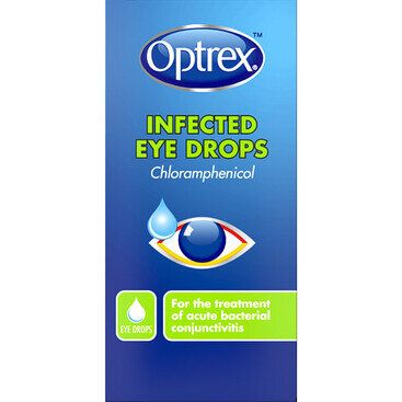 optrex eye drops infected eyes 0.5% 10ml