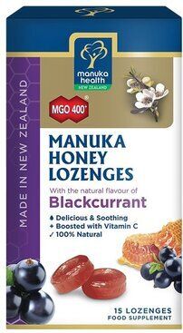 MANUKA HEALTH lozenges blackcurrant MGO400+ 65g 15