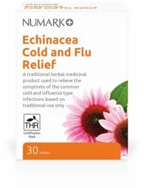 NUMARK OTC medicines cold & flu relief echinacea cold & flu relief 30
