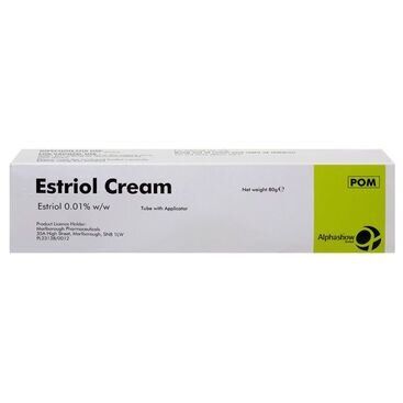 Estriol 0.01% Cream - 80g