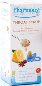 PHARMONY throat syrup 100ml