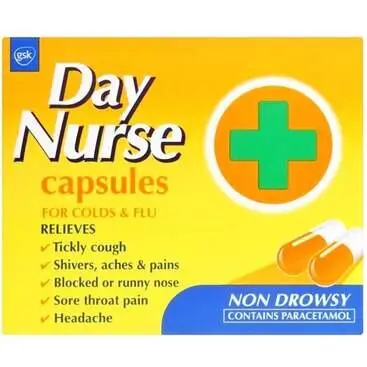 Day Nurse Cold and Flu Capsules 20s