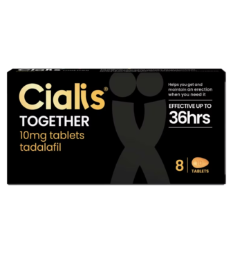 Cialis Together 10mg Tablets - Tadalafil - 8 Tablets