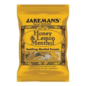 JAKEMANS menthol lozenges honey & lemon 73g
