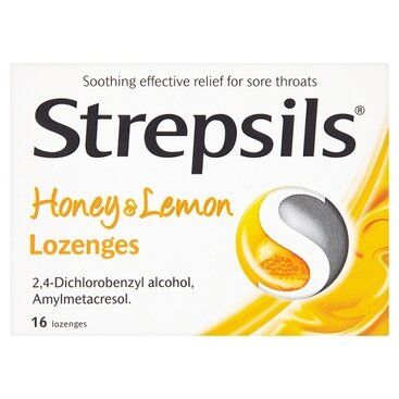 STREPSILS lozenge honey & lemon  16