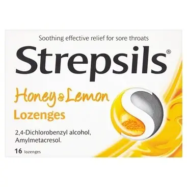 STREPSILS lozenge honey & lemon 16