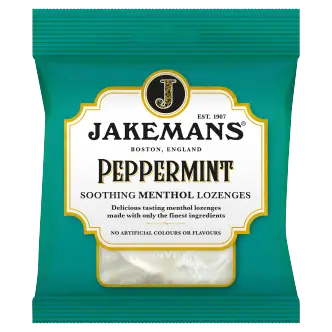 JAKEMANS menthol lozenges peppermint 73g