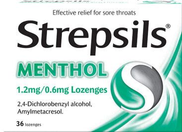 STREPSILS lozenge menthol 0.6mg/1.2mg  36