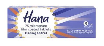 Hana 75mcg Tablets