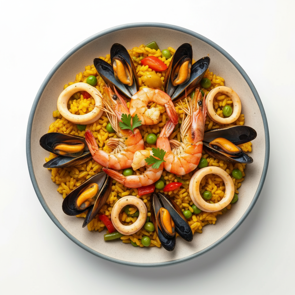 Paella marinera