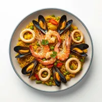 Paella marinera