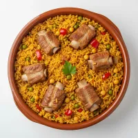 Arroz costilla cerdo