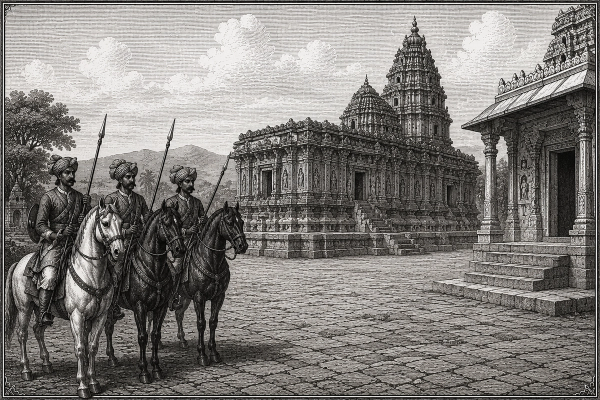 Illustration of The Marathas and the Sringeri Incident (1791)