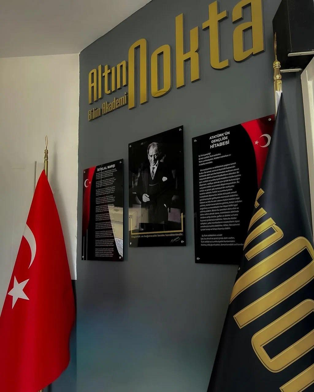 Altın Nokta'nın derslik ve çalışma alanı