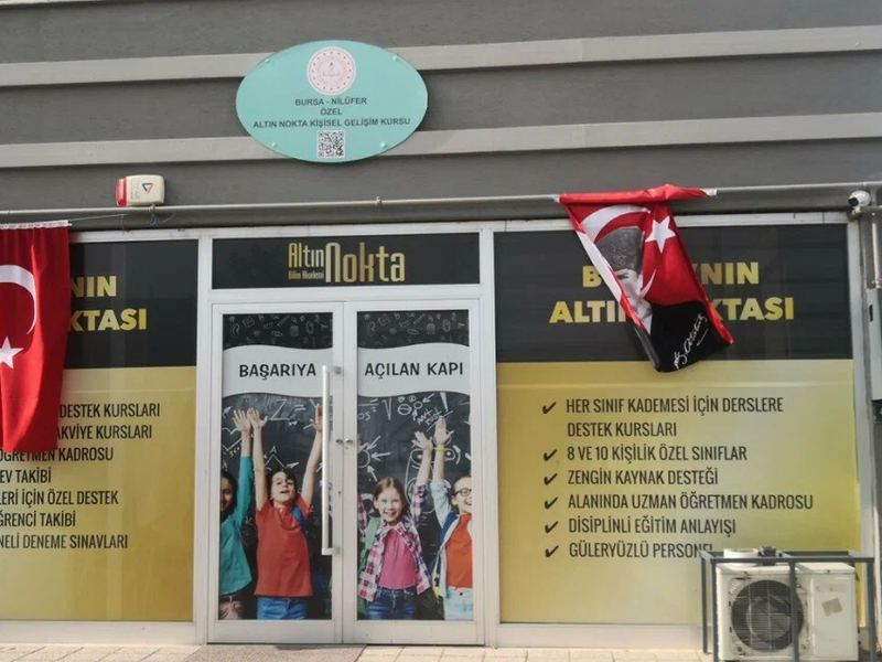 Altın Nokta girişi — 'Başarıya Açılan Kapı'