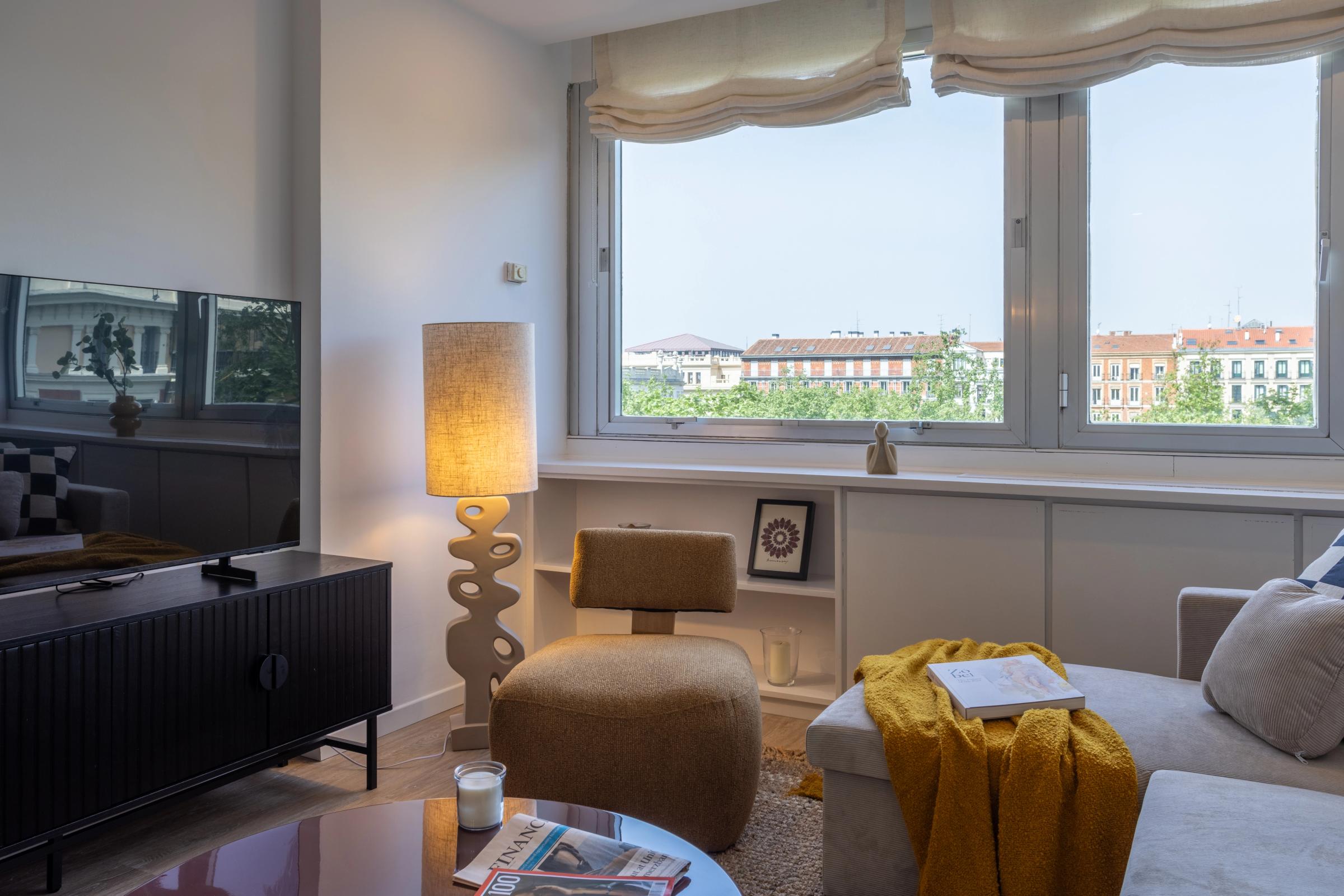 NESTIC - HERVÍAS - Salón Apartamento amueblado con servicios