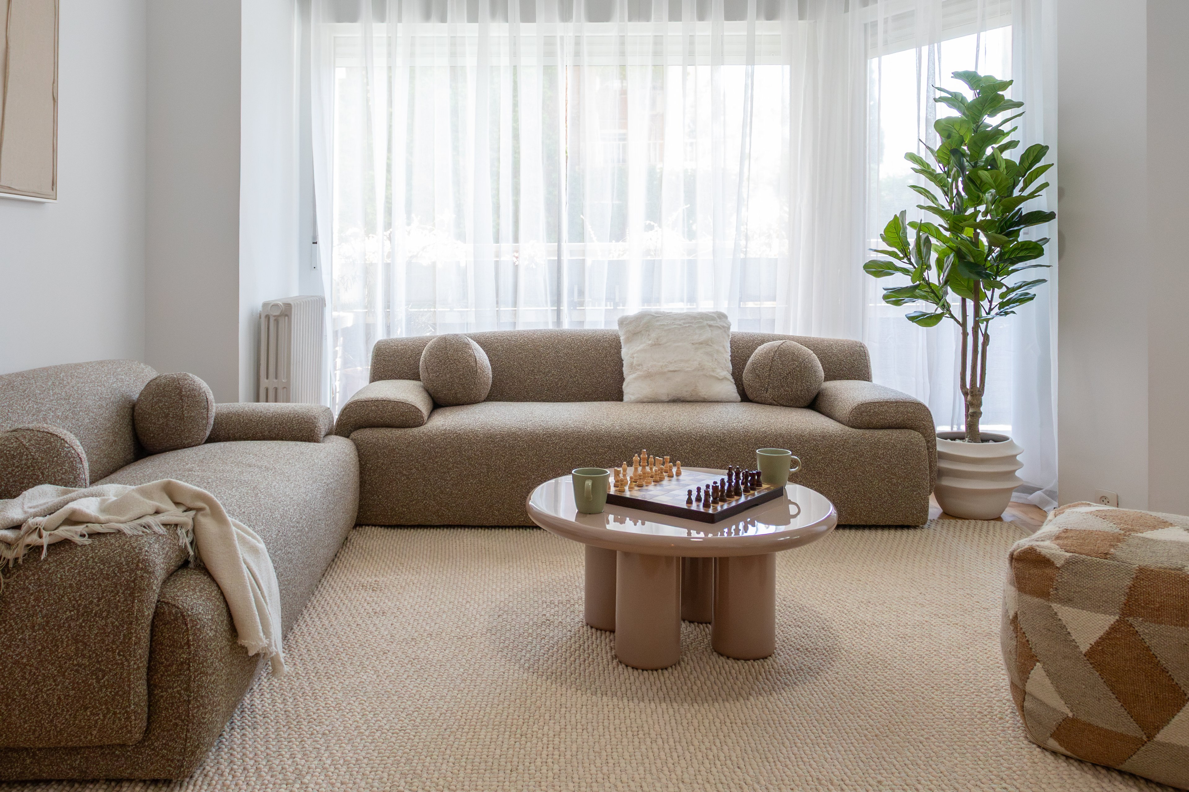 NESTIC - VILLAR - Living room Furnished apartment with services