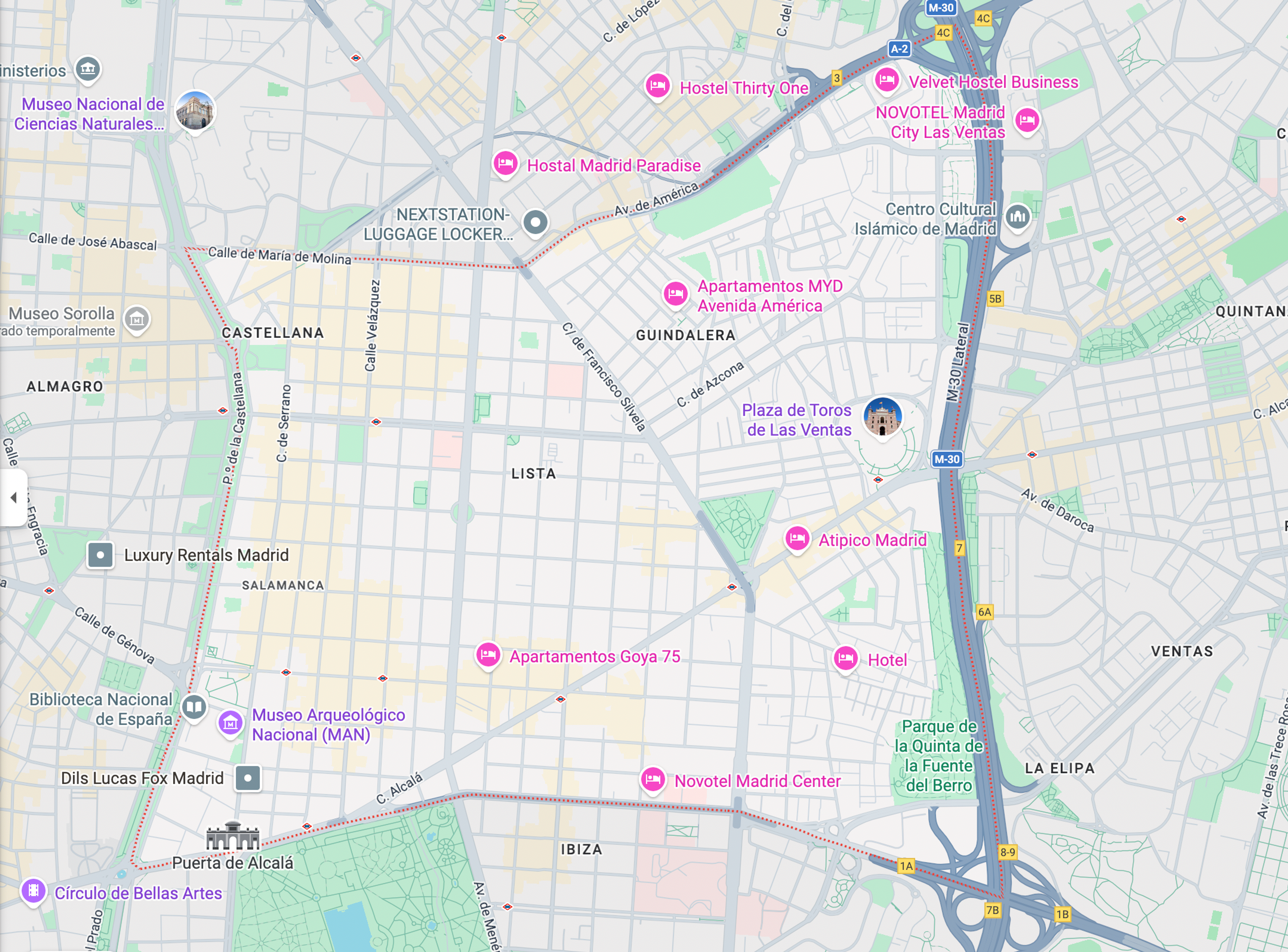 Captura Google maps
