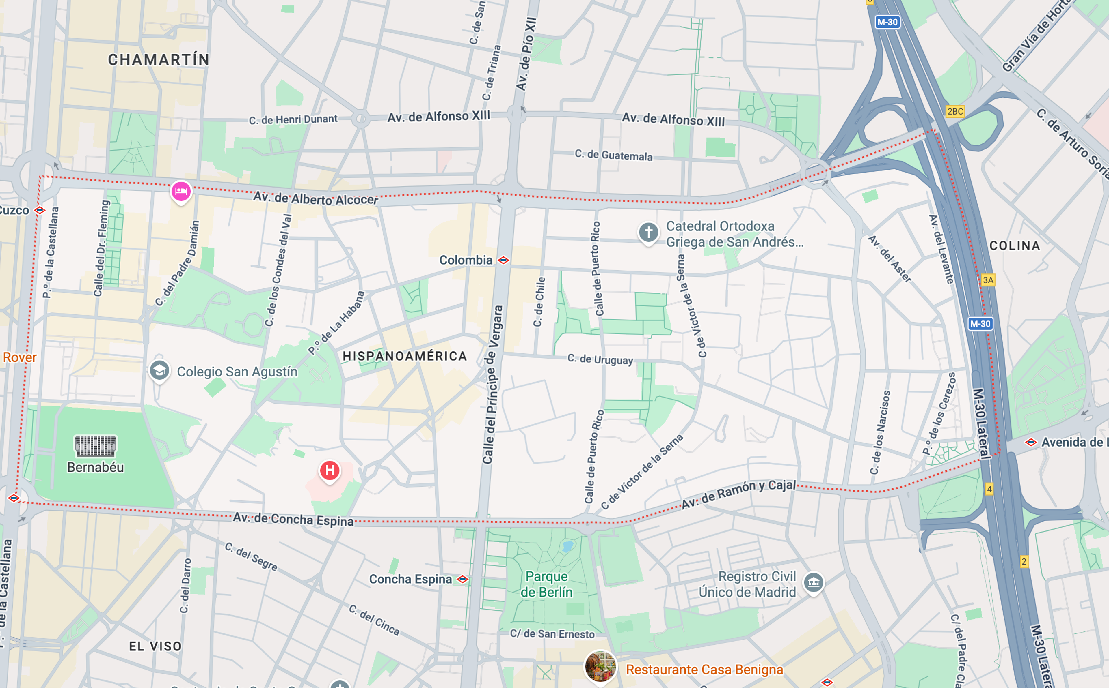 Captura Google maps
