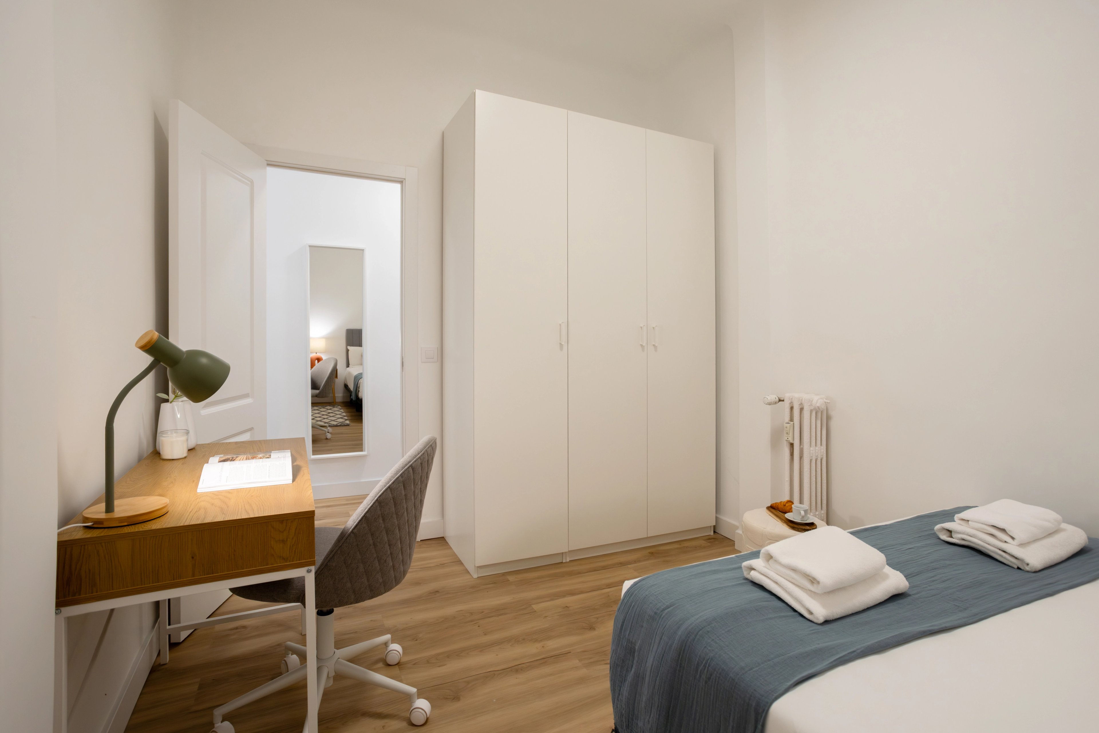 NESTIC - MERELLE - Dormitorio 1 Apartamento amueblado con servicios